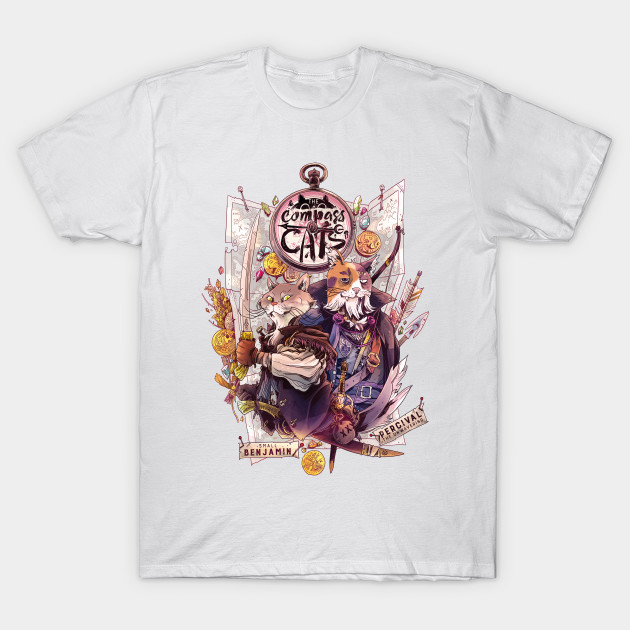 The Compass Cats T-Shirt-TOZ